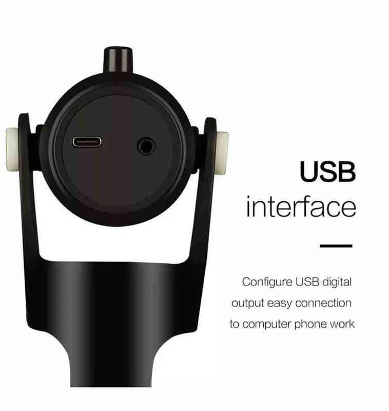 Microphones MU900 Condenser Microphone Studio Recording USB Microphone for PC Computer Streaming Video Gaming Podcasting Singing Mic Stand T220916