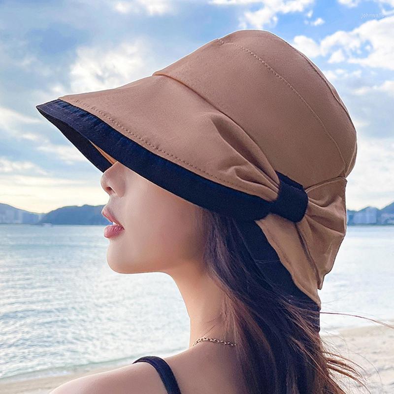 Wide Brim Hats Summer Women Bow Tie Fashion Large Sun Hat Outdoor Beach Fisherman Cap UV Proof Protection Bucket GirlWide, Black
Wide Brim Hats Summer Women Bow Tie Fashion Large Sun Hat Outdoor Beach Fisherman Cap UV Proof Protection Bucket GirlWide, Black