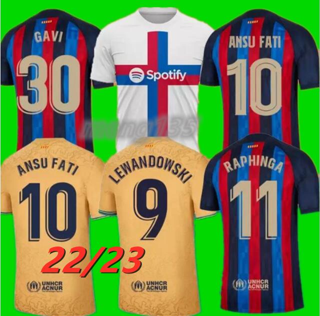 22 23 home PEDRI LEWANDOWSKI soccer jersey ADAMA GAVI camiseta de futbol R. ARAUJO 2022 2023 ADAMA FC ANSU FATI MEMPHIS DEST football shirt Player version XXXL 4XL 641
22 23 home PEDRI LEWANDOWSKI soccer jersey ADAMA GAVI camiseta de futbol R. ARAUJO 2022 2023 ADAMA FC ANSU FATI MEMPHIS DEST football shirt Player version XXXL 4XL 641