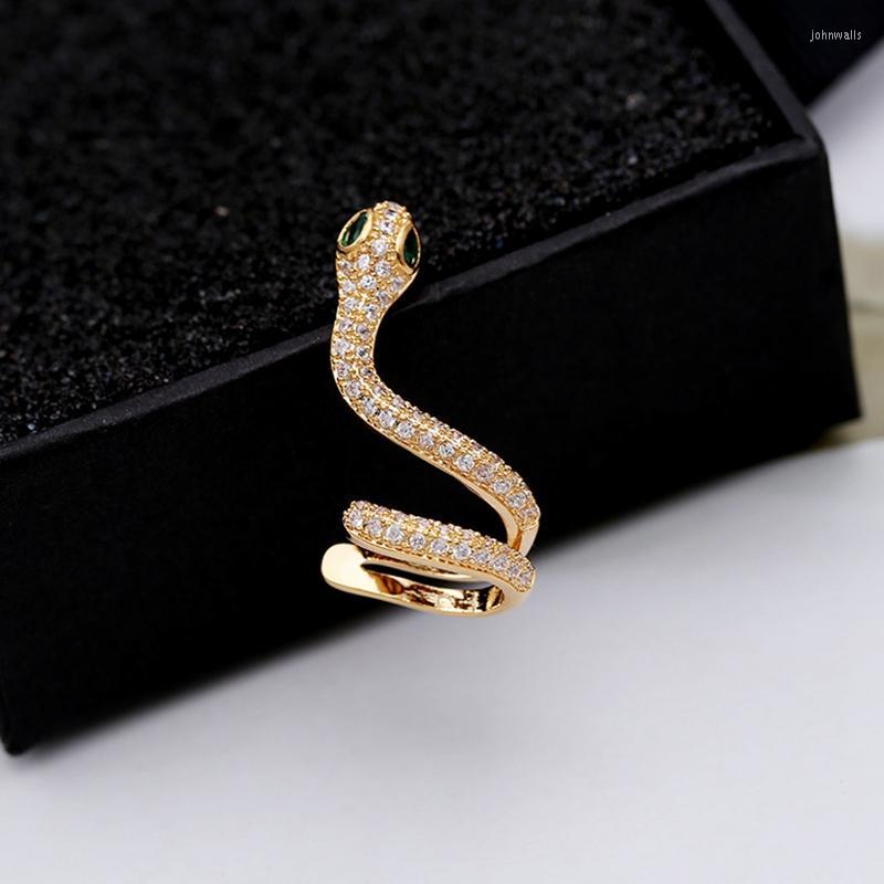 Stud Earrings Exquisite 1pc Ear Cuff Snake Earring Cubic Zircon Women JewelryStud
Stud Earrings Exquisite 1pc Ear Cuff Snake Earring Cubic Zircon Women JewelryStud