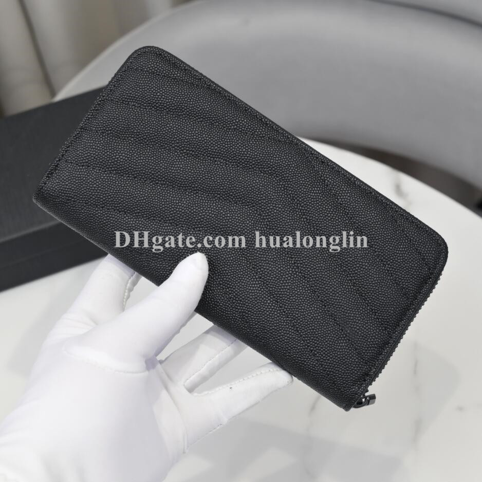 Genuine leather woman wallet purse card holder handbag original box fashion designer girls ladies, 0657 black-gold
Genuine leather woman wallet purse card holder handbag original box fashion designer girls ladies, 0657 black-gold