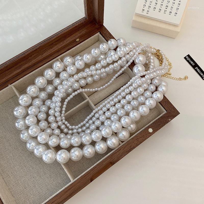 Choker Vintage Baroque Imitation Pearl French Style DIY Handmade Personality Necklace Chokers Fashion Jewelry
Choker Vintage Baroque Imitation Pearl French Style DIY Handmade Personality Necklace Chokers Fashion Jewelry