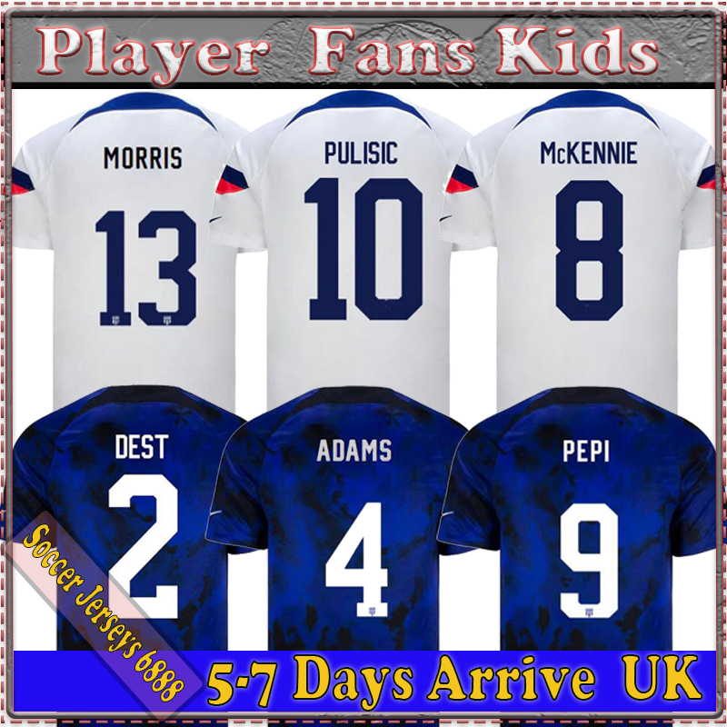 2022 PULISIC MCKENNIE Soccer Jersey ERTZ ALTIDORE PRESS WOOD MORGAN LLOYD 22 23 America Football Shirt United States Camisetas USAs USMNT LLETGET MEN Kids Uniform, 22/23 players version away
2022 PULISIC MCKENNIE Soccer Jersey ERTZ ALTIDORE PRESS WOOD MORGAN LLOYD 22 23 America Football Shirt United States Camisetas USAs USMNT LLETGET MEN Kids Uniform, 22/23 players version away