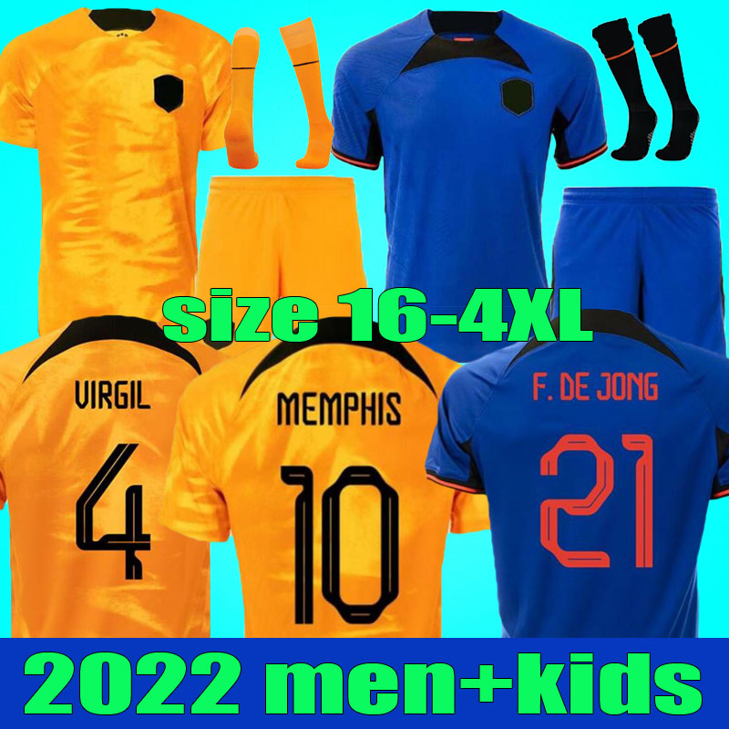 size S-4XL 2022 Netherlands MEMPHIS soccer jersey 22 23 DE JONG Holland DE LIGT WIJNALDUM VAN DIJK Adult men kids kit sets DUMFRIES football shirt, 2022 home kids
size S-4XL 2022 Netherlands MEMPHIS soccer jersey 22 23 DE JONG Holland DE LIGT WIJNALDUM VAN DIJK Adult men kids kit sets DUMFRIES football shirt, 2022 home kids