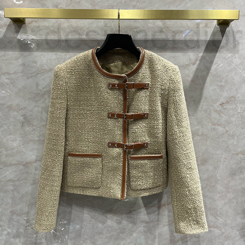 Women' Jackets designer Leather buckle motorcycle style tweed coat women' spring 2022 new wool knitting quilted short top FJOL, 2# packing bag
Women' Jackets designer Leather buckle motorcycle style tweed coat women' spring 2022 new wool knitting quilted short top FJOL, 2# packing bag