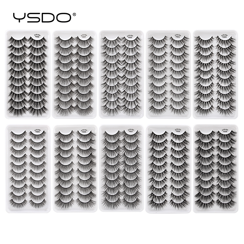 Health Beauty Tools & AccessoriesFalse YSDO 3/5/10 Pairs 3D Thick Fluffy Faux Mink Natural False Eyelashes Extension Cilios Make...
Health Beauty Tools & AccessoriesFalse YSDO 3/5/10 Pairs 3D Thick Fluffy Faux Mink Natural False Eyelashes Extension Cilios Make...