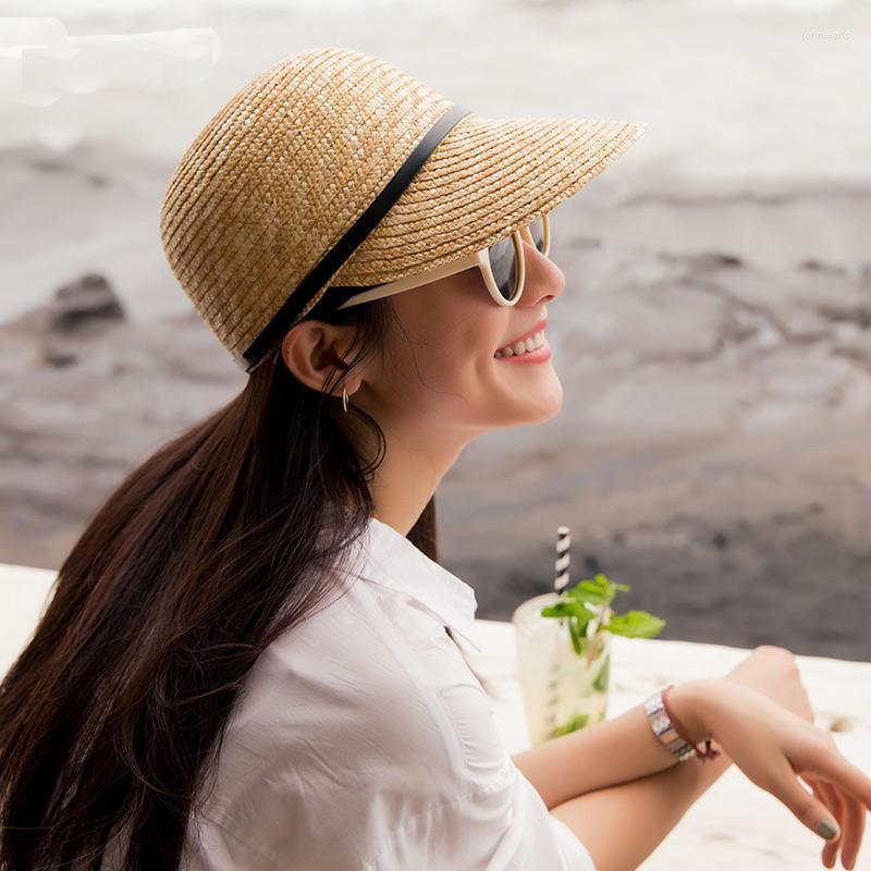 Wide Brim Hats Summer Ribbon Sun Women Round Top Natual Straw Hat Outdoor Holiday Beach Visor Cap WholesaleWide, Picture shown
Wide Brim Hats Summer Ribbon Sun Women Round Top Natual Straw Hat Outdoor Holiday Beach Visor Cap WholesaleWide, Picture shown