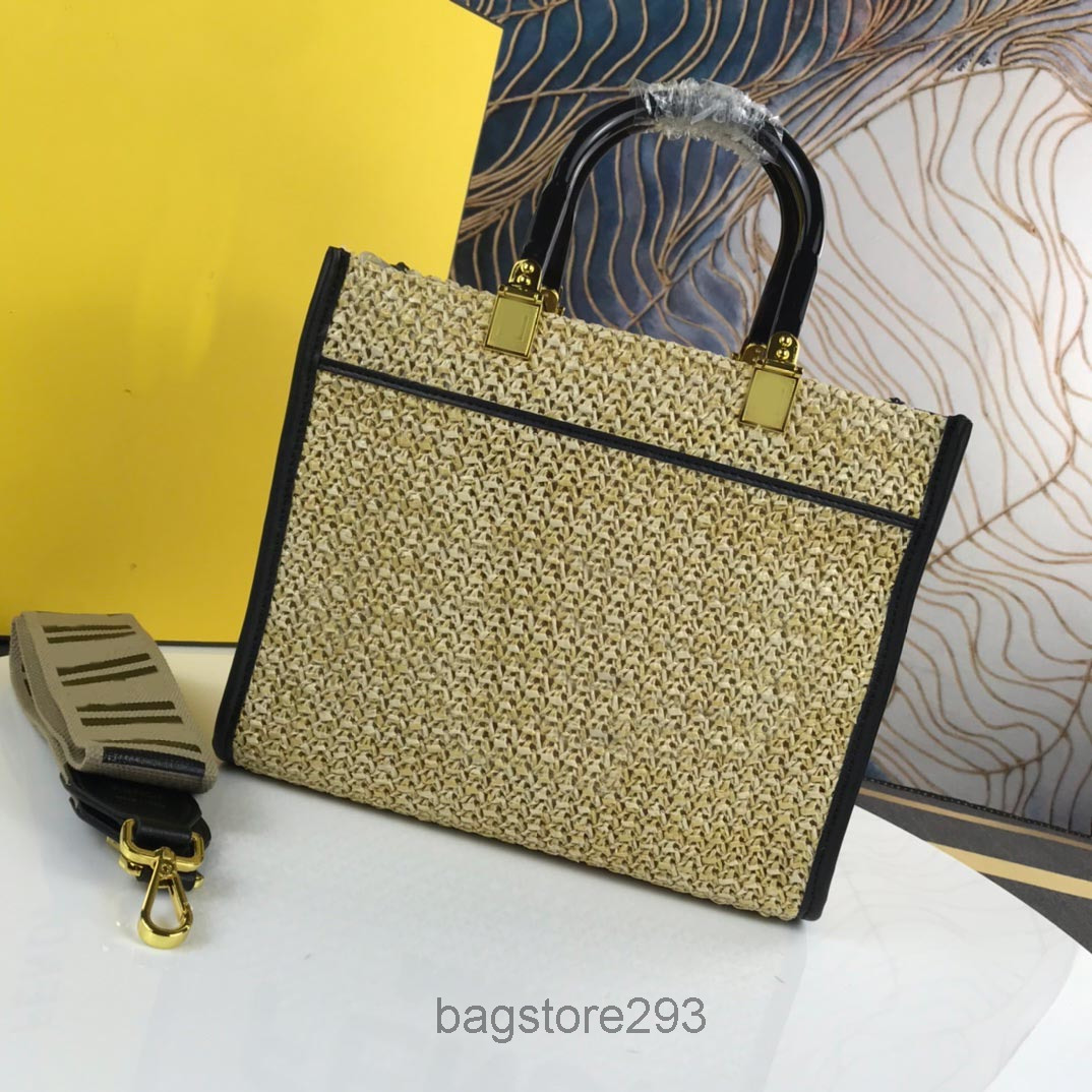Straw Woven Shopping Bag Beach Handbag Embroidery F Letter Shoulder Bags Tote Classic With Removable Widen Strap Top Quality 2022, Khaki
Straw Woven Shopping Bag Beach Handbag Embroidery F Letter Shoulder Bags Tote Classic With Removable Widen Strap Top Quality 2022, Khaki