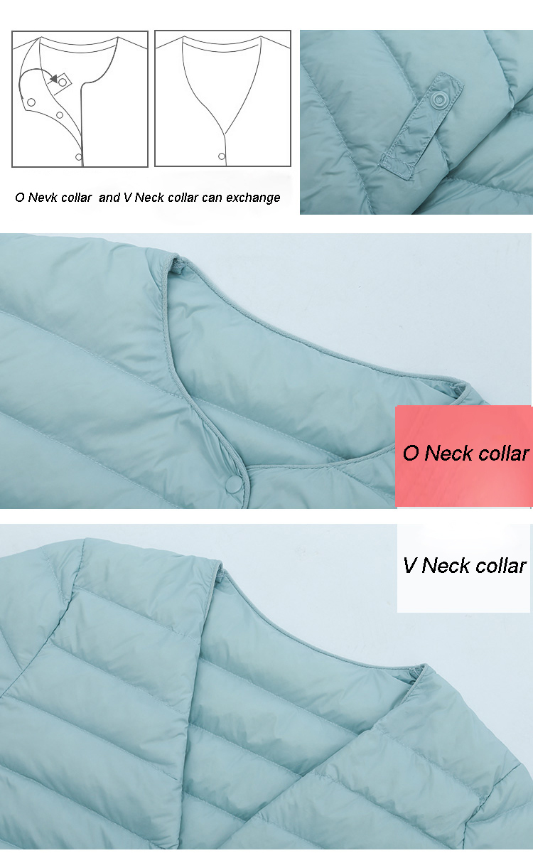 Women's Down Parkas Woman Ultra Light Down Jacket Portable Parka Matt Fabric Casual 90% Duck Down Coat Warm Parka Lightweight Jacket Good Quality