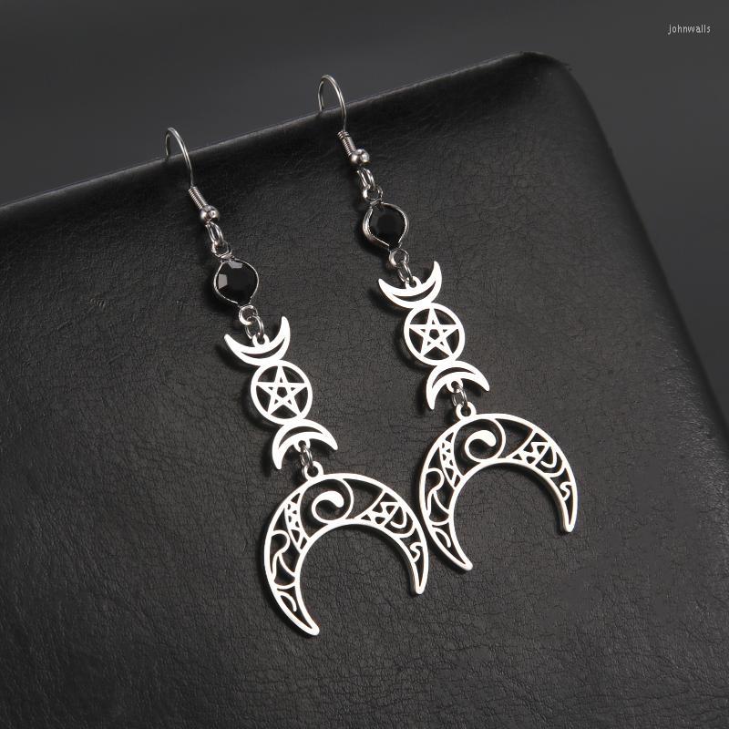 Dangle Earrings & Chandelier Triple Moon Goddess Pentagram For Women Vintage 2022 Trend Stainless Steel Jewelry GiftDangle
Dangle Earrings & Chandelier Triple Moon Goddess Pentagram For Women Vintage 2022 Trend Stainless Steel Jewelry GiftDangle