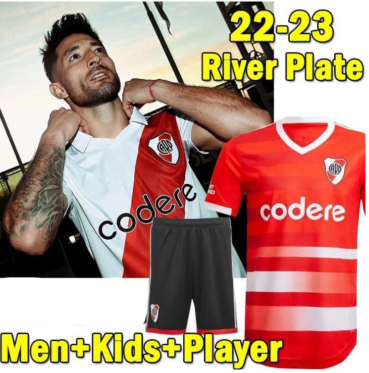 22 23 River plate soccer jerseys 2022 2023 DE LA CRUZ QUINTERO ALVAREZ PRATTO FERNANDEZ PINOLA BORRE CARRASCAL M.SUAREZ J.ALVAREZ camisetas FERREIRA football shirts, 2223
22 23 River plate soccer jerseys 2022 2023 DE LA CRUZ QUINTERO ALVAREZ PRATTO FERNANDEZ PINOLA BORRE CARRASCAL M.SUAREZ J.ALVAREZ camisetas FERREIRA football shirts, 2223