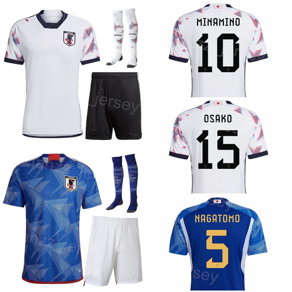 Man Youth Soccer Japan 4 Keisuke Honda Jerseys National Team 10 Shinji Kagawa Shogo Taniguchi Takuma Nishimura 18 Shinji Okazaki Football Shirt Kits 2022 World Cup, Blue
Man Youth Soccer Japan 4 Keisuke Honda Jerseys National Team 10 Shinji Kagawa Shogo Taniguchi Takuma Nishimura 18 Shinji Okazaki Football Shirt Kits 2022 World Cup, Blue