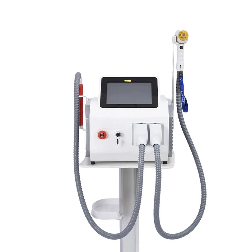 Q Switched Nd Yag Laser Tattoo Removal Pigment Therapy Professional ice point 808 Diode Lasers Hair Removal Painless Permanent Beauty machine