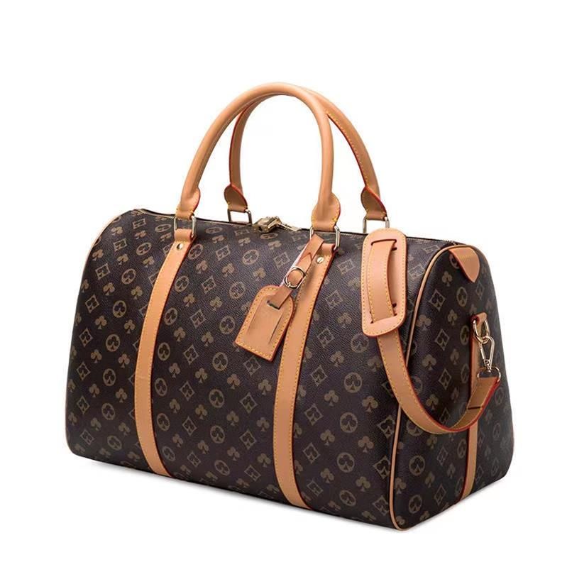 2022 Bags fashion men women travel duffle bags brand designer luggage handbags With lock large capacity sport bag, Invoice
2022 Bags fashion men women travel duffle bags brand designer luggage handbags With lock large capacity sport bag, Invoice