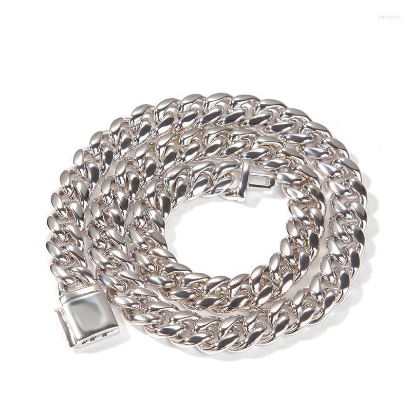 Chains Sterling Silver Solid Round Cuban Link Chain Necklace For Men Rapper Jewelry GiftChains
Chains Sterling Silver Solid Round Cuban Link Chain Necklace For Men Rapper Jewelry GiftChains