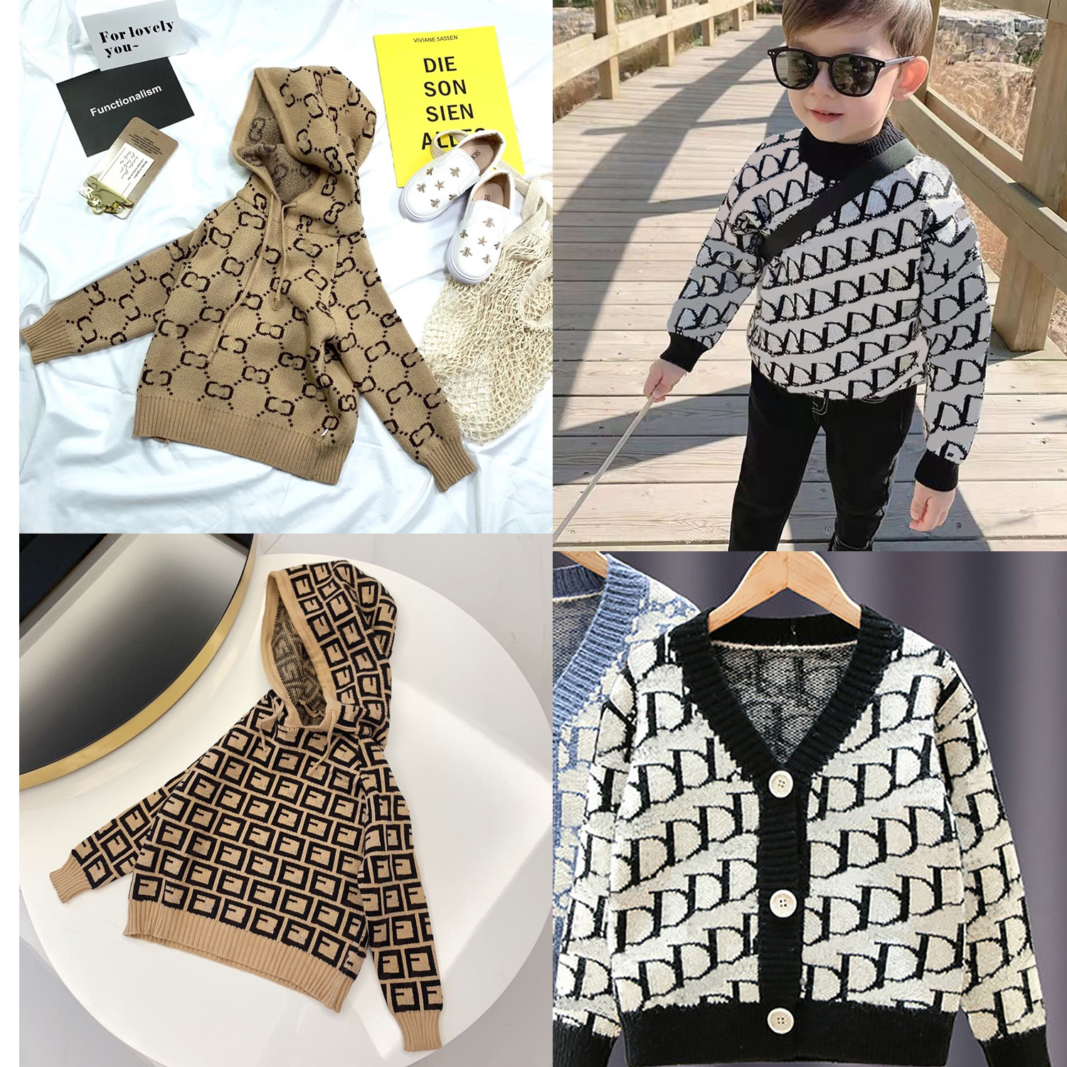 Kids designer fashion Cardigan sweater plaid knit Cotton Pullover Christmas children printed sweaters Jumper wool blends boys girls clothing 2-8Y clothes, Customize
Kids designer fashion Cardigan sweater plaid knit Cotton Pullover Christmas children printed sweaters Jumper wool blends boys girls clothing 2-8Y clothes, Customize