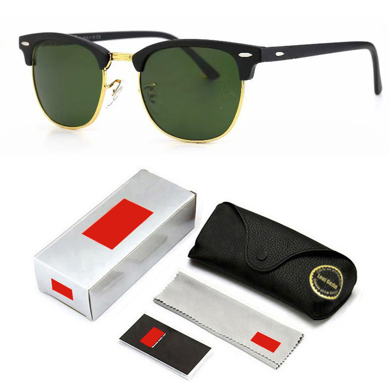 Fashion Unisex Retro Classic Ray Clubmasters Sunglasses for Men Women Metal Oval Driving Ban Sun glasses 3016g
Fashion Unisex Retro Classic Ray Clubmasters Sunglasses for Men Women Metal Oval Driving Ban Sun glasses 3016g