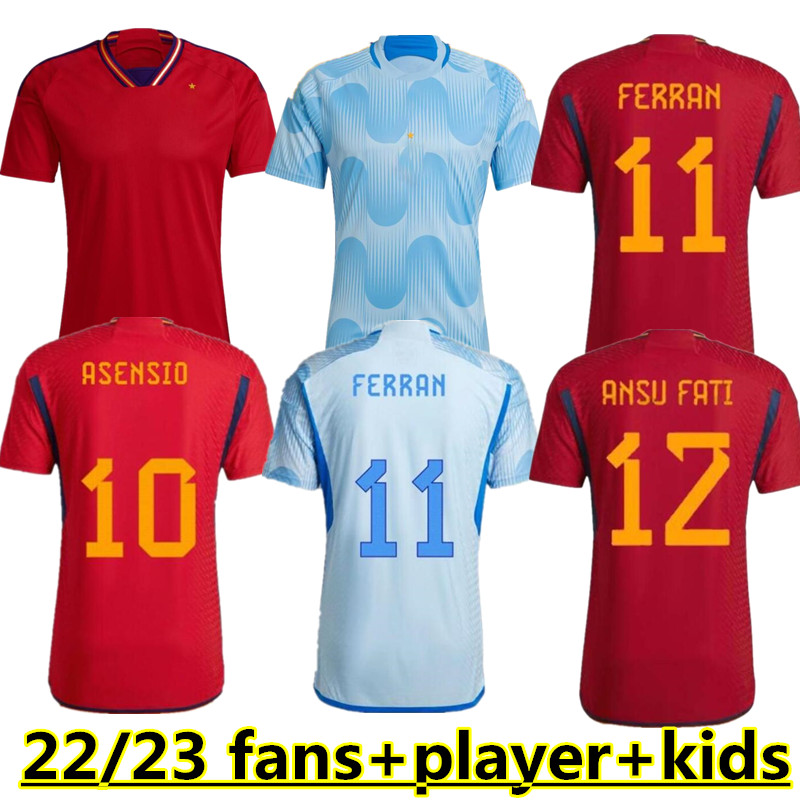 2022 2023 Spain SERGIO AZPILICUETA soccer Jerseys national team unifroms 22 23 FERRAN CANALES ANSU FATI SPAINS KOKE ASENSIO PEDRI MORATA kids kit Men football shirts, Green
2022 2023 Spain SERGIO AZPILICUETA soccer Jerseys national team unifroms 22 23 FERRAN CANALES ANSU FATI SPAINS KOKE ASENSIO PEDRI MORATA kids kit Men football shirts, Green