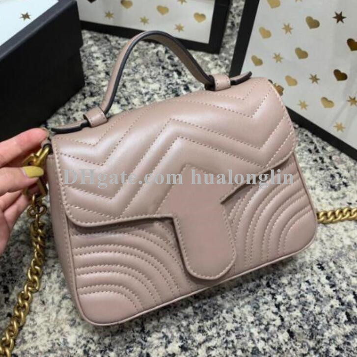 Genuine leather woman bag handbag women tote original box fashion designer shoulder bags, Black 21cm
Genuine leather woman bag handbag women tote original box fashion designer shoulder bags, Black 21cm