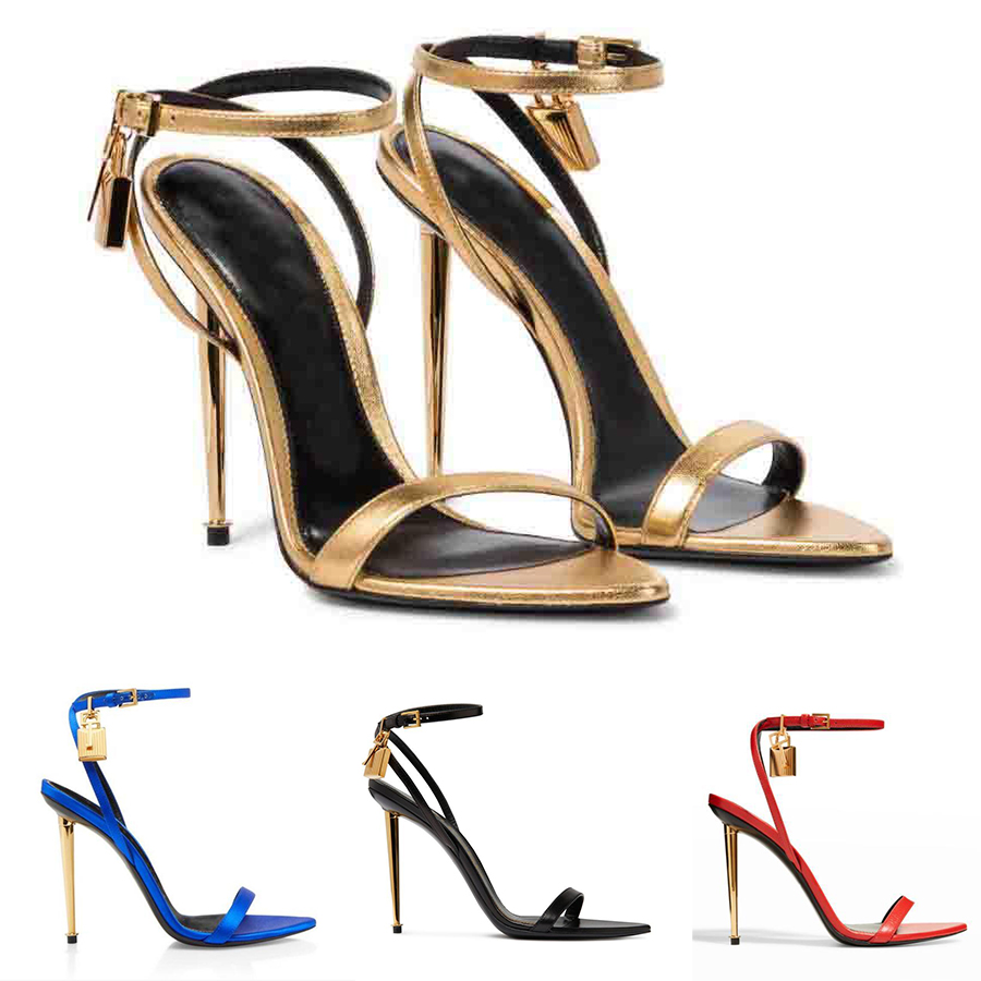 Luxury Fashion Brand Woman Sandal Queen shoes TOMFORDS Padlock Metallic Leather Sandals pointed toe naked sandals designer high heeled
Luxury Fashion Brand Woman Sandal Queen shoes TOMFORDS Padlock Metallic Leather Sandals pointed toe naked sandals designer high heeled