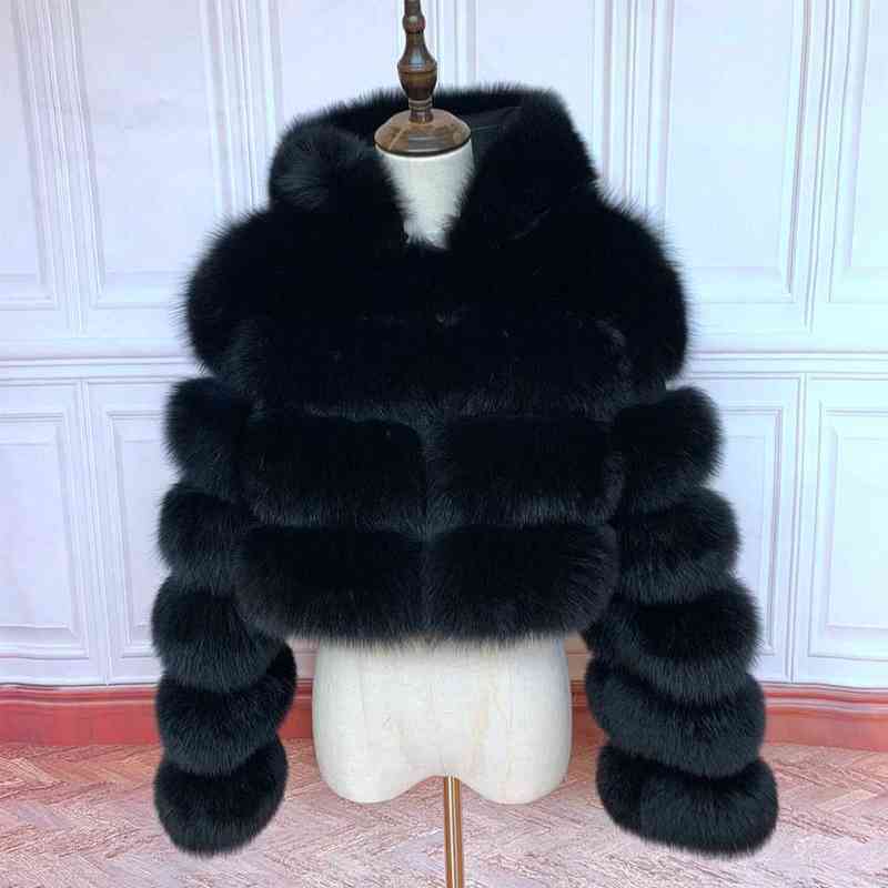 Women's Fur 2022 Niwe 100% Winter Women Real Fox Fur Coat Thick Warm High Quality Full Sleeves Niwe Natural Fur Fashion Hooded Short Jacket 0918H22, Packing bag
Women's Fur 2022 Niwe 100% Winter Women Real Fox Fur Coat Thick Warm High Quality Full Sleeves Niwe Natural Fur Fashion Hooded Short Jacket 0918H22, Packing bag