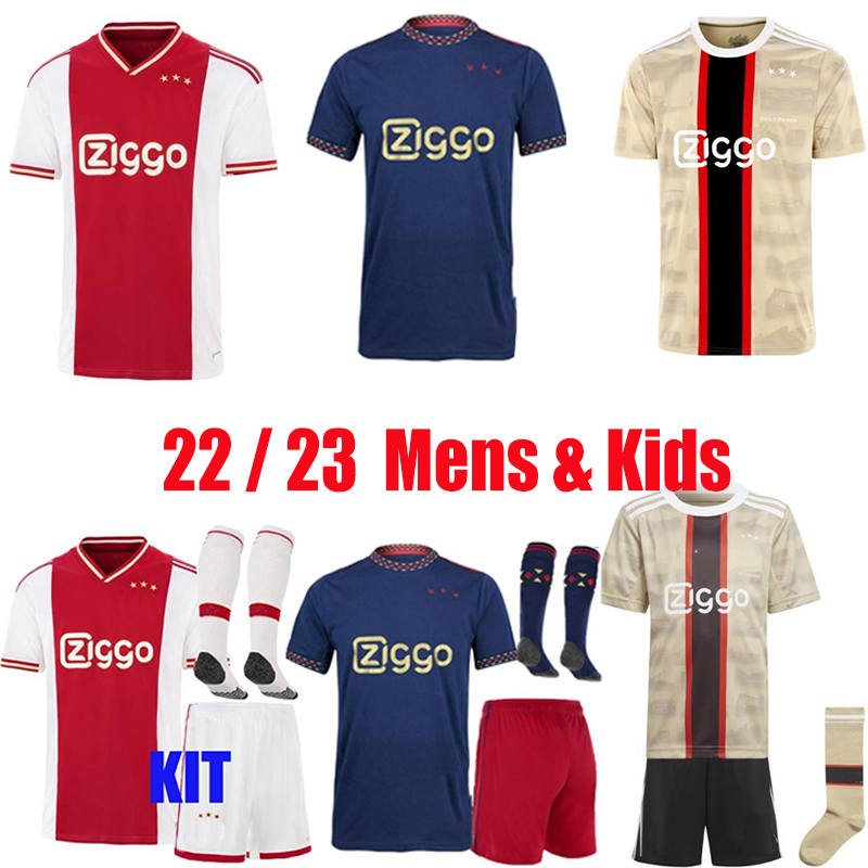 Ajaxs 2022 2023 BERGWIJN TADIC soccer jersey football shirts BERGHUIS HALLER BLIND KLAASSEN GRAVENBERCH CRUYFF BLIND 22 23 Home Away Third mens Adult kids Tops Kits, Third + patch 1
Ajaxs 2022 2023 BERGWIJN TADIC soccer jersey football shirts BERGHUIS HALLER BLIND KLAASSEN GRAVENBERCH CRUYFF BLIND 22 23 Home Away Third mens Adult kids Tops Kits, Third + patch 1