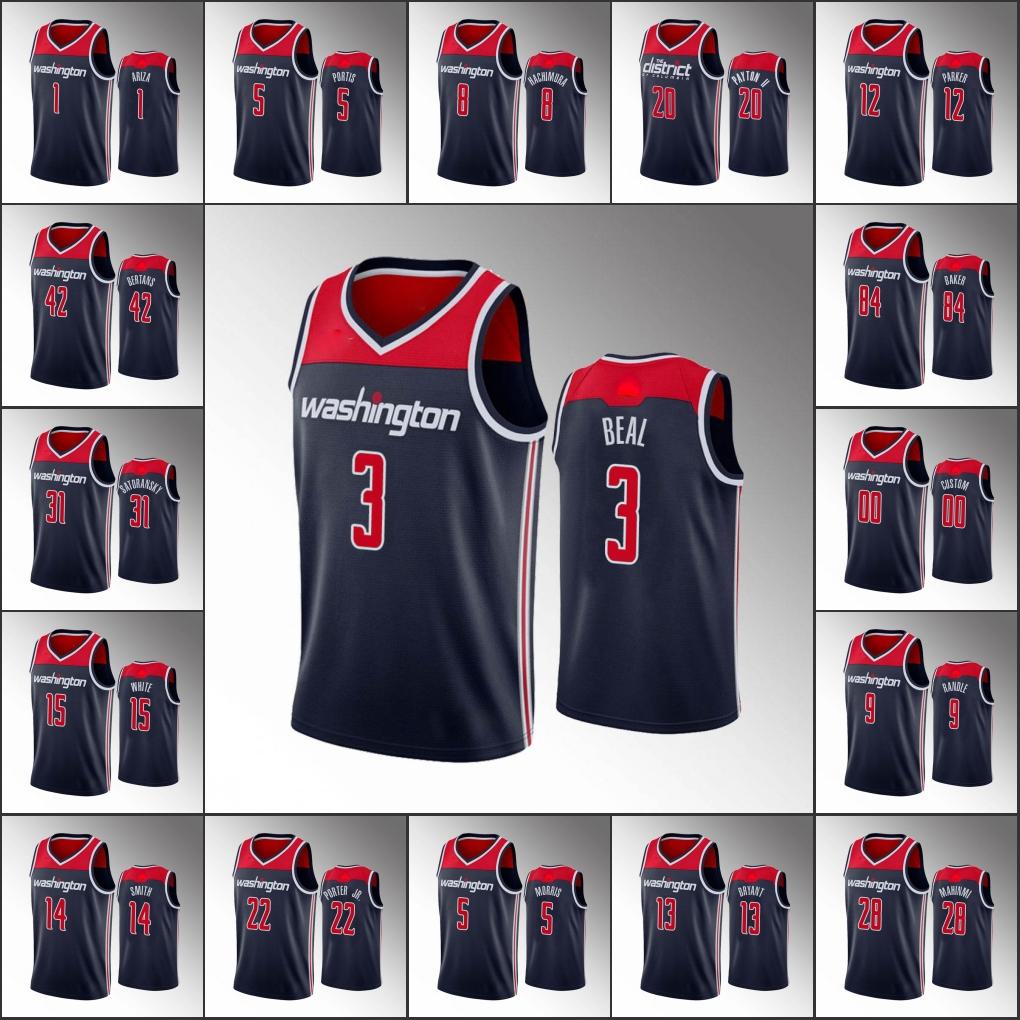 Jersey Wholesale Custom Washington''Wizards''Men Bradley Beal Davis Bertans Thomas Bryant Rui Hachimura Statement Navy Women Youth Limited jersey
Jersey Wholesale Custom Washington''Wizards''Men Bradley Beal Davis Bertans Thomas Bryant Rui Hachimura Statement Navy Women Youth Limited jersey