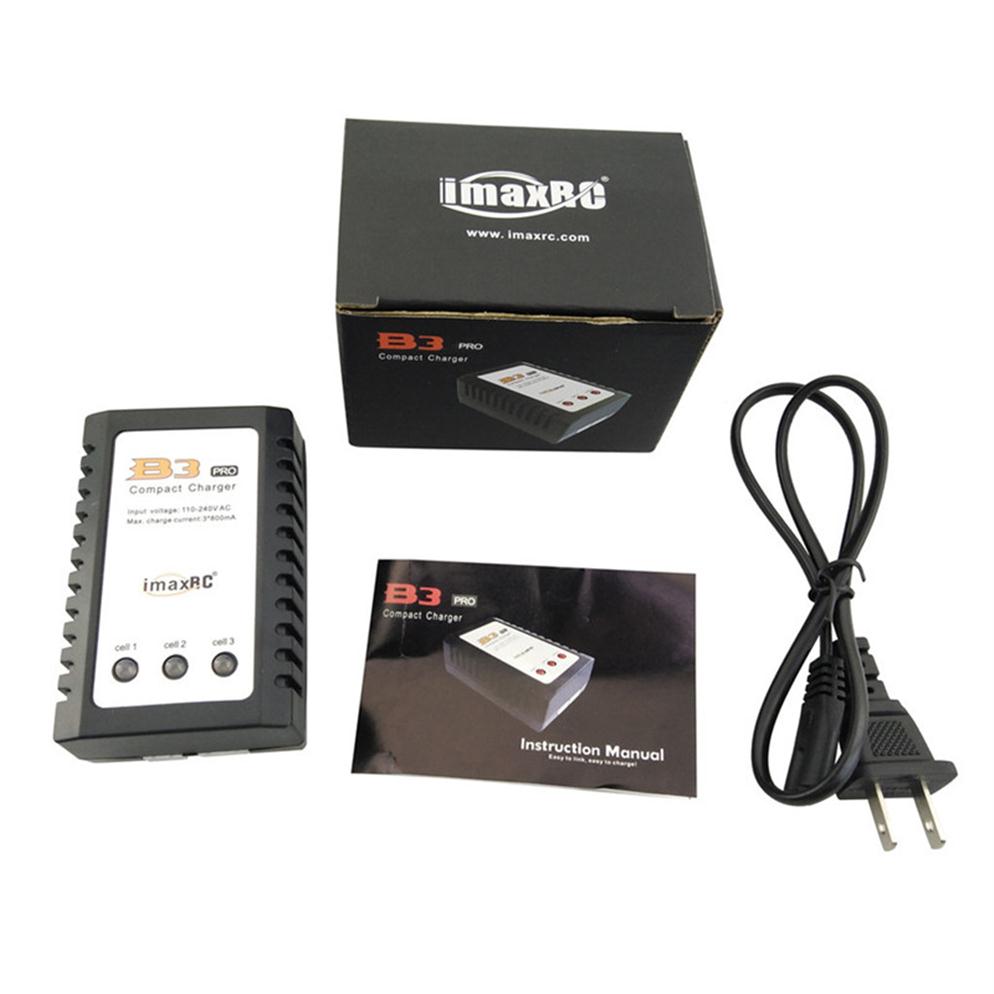 10W B3 Balancer Charger AC 110V-240V Input LED Display 2S 3S 7 4V 11 1V Lipo Battery Charging Unites US Pg or Euro Pg297f