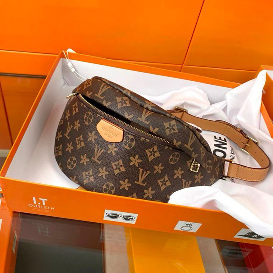 2020 Newest Stlye Famous Bumbag Cross Body fashion Shoulder Bag brown Waist Bags Bum Unisex Waist Bags #M43644 louise Purse vutton Crossbody viuton Bag