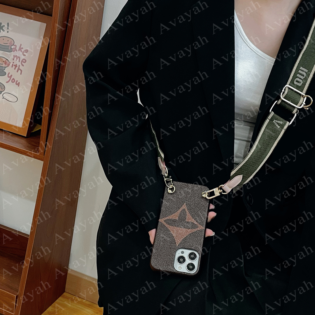 Luxury Official Design Phone Cases for iPhone 14 14pro 14plus 13 12pro 12 Pro Max Flower Print Leather Skin Case Hard Cover iPhone14 With Cross Body Shoulder Strap, #3 case 
Luxury Official Design Phone Cases for iPhone 14 14pro 14plus 13 12pro 12 Pro Max Flower Print Leather Skin Case Hard Cover iPhone14 With Cross Body Shoulder Strap, #3 case