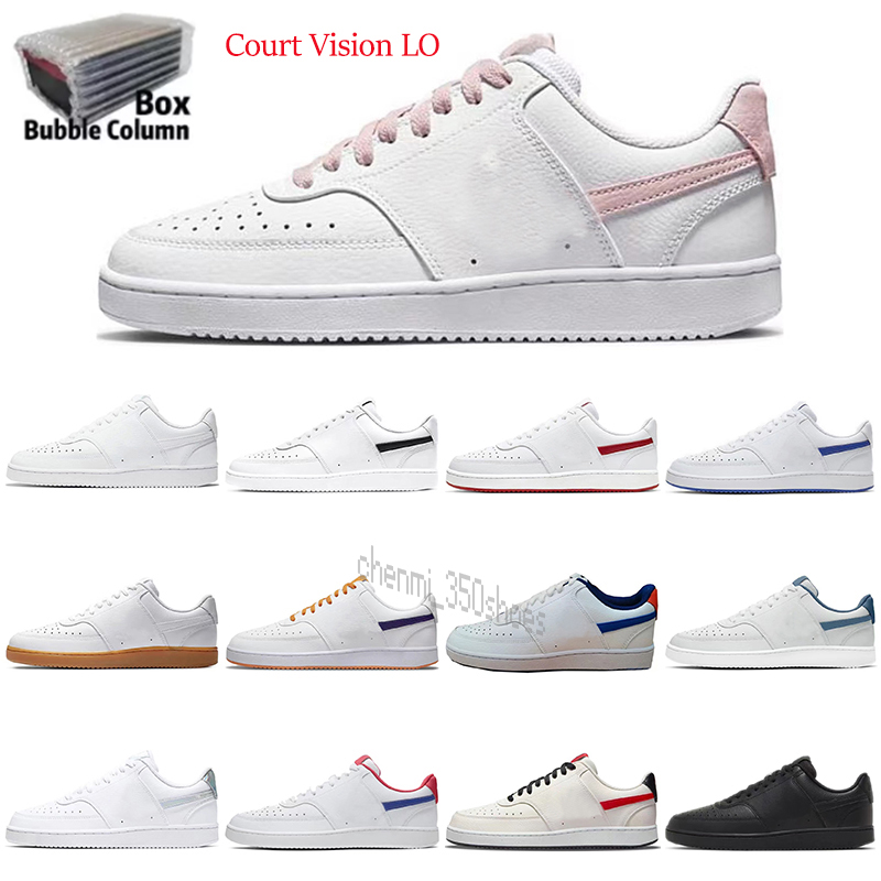New Court Vision Designer Shoes Men Women Triple Black White Gum Low Sneakers Sports Trainers University Red Photon Dust Thunderstorm Electro Purple Pink c5, # 1
New Court Vision Designer Shoes Men Women Triple Black White Gum Low Sneakers Sports Trainers University Red Photon Dust Thunderstorm Electro Purple Pink c5, # 1
