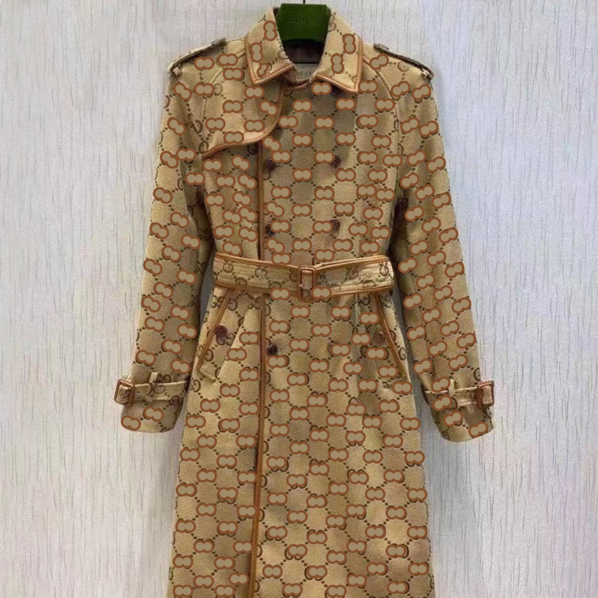 E11 Autumn womens trench coats designer luxury Women Windbreaker body letter print jacket Loose Belt Coat Female Casual Long Trenchs Coat, Brown
E11 Autumn womens trench coats designer luxury Women Windbreaker body letter print jacket Loose Belt Coat Female Casual Long Trenchs Coat, Brown