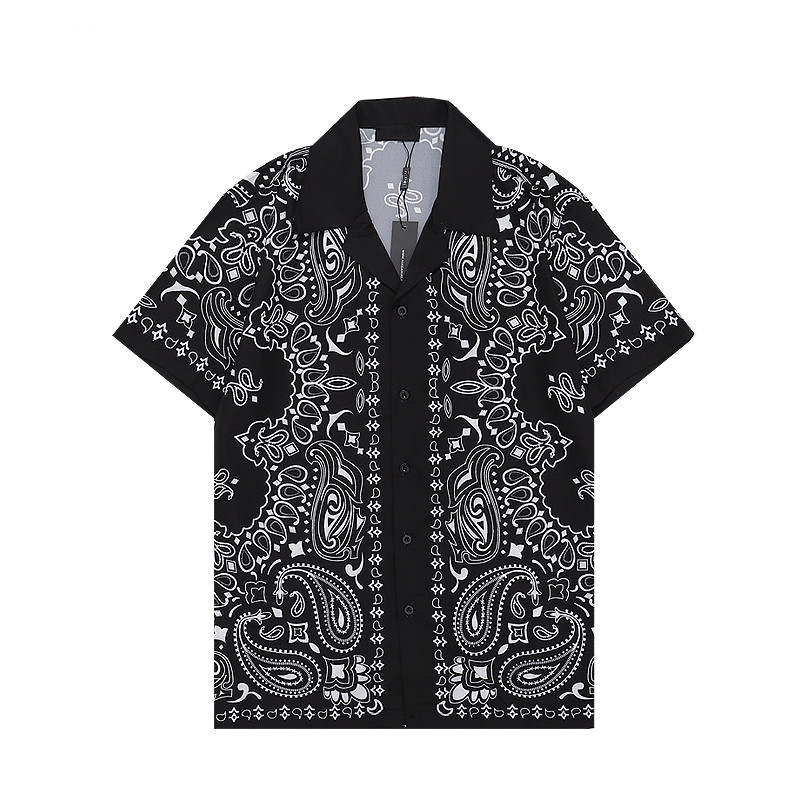 Fashion Hawaii Floral Letter Print Beach Shirts Men's Designer Silk Bowling Shirt Casual Shirts Men Summer Short Sleeve Dress Shirts M-3XL, As picture show
Fashion Hawaii Floral Letter Print Beach Shirts Men's Designer Silk Bowling Shirt Casual Shirts Men Summer Short Sleeve Dress Shirts M-3XL, As picture show