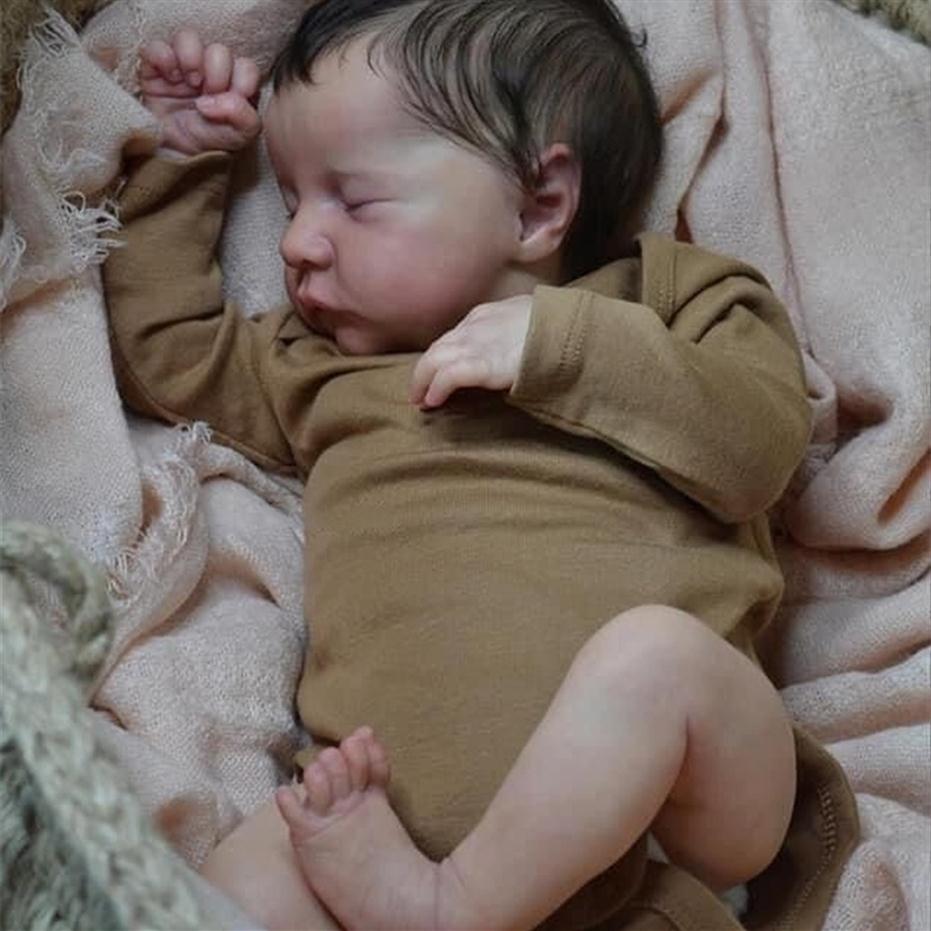 19inch Lifelike Reborn Dolls Levi in Two Versions Soft body or Full Body Silicone Soft Touch Flexible High Quality Handmade doll 220315265O
19inch Lifelike Reborn Dolls Levi in Two Versions Soft body or Full Body Silicone Soft Touch Flexible High Quality Handmade doll 220315265O