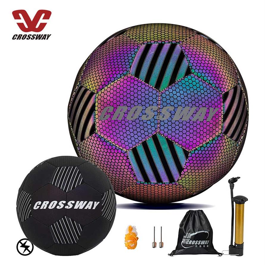 Cool Soccer Ball with Honeycomb Texture Glowing Reflective Multi Color Reflect Football Size 5 Gift for Adults Youth Kids276k
Cool Soccer Ball with Honeycomb Texture Glowing Reflective Multi Color Reflect Football Size 5 Gift for Adults Youth Kids276k