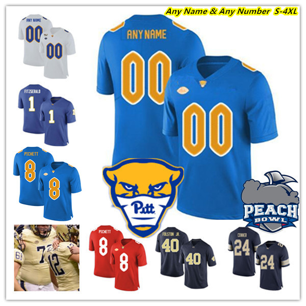 Ncaa College Pittsburgh Pitt Football Jerseys Kedon Slovis Nate Yarnell Israel Abanikanda Vincent Davis Jared Wayne Konata Mumpfield Brandon Hill SirVocea Dennis, Men royal blue with 150th
Ncaa College Pittsburgh Pitt Football Jerseys Kedon Slovis Nate Yarnell Israel Abanikanda Vincent Davis Jared Wayne Konata Mumpfield Brandon Hill SirVocea Dennis, Men royal blue with 150th