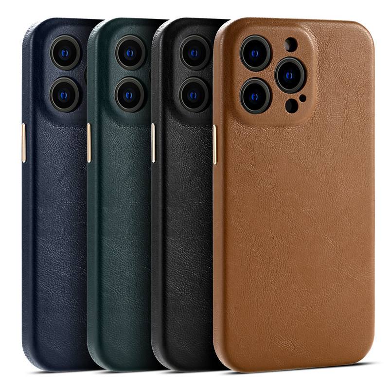 Genuine Leather Case for iPhone 14 13 Pro Max Mini Retro Business Camera Lens Cover, Green
Genuine Leather Case for iPhone 14 13 Pro Max Mini Retro Business Camera Lens Cover, Green