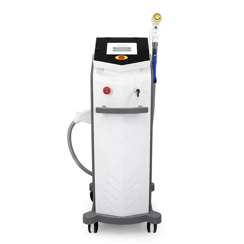 New Ice 1200W 3 Wavelengths Diode Laser 808nm Diode-Laser Hair Removal Skin Tightening Machine CE Approve Beauty Salon Equipment