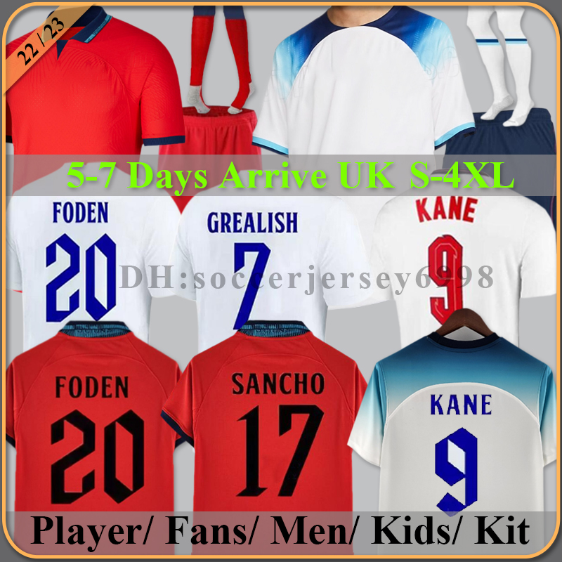 Angleterre FODEN UK soccer jerseys 2022 KANE ENGlAN STERLING GREALISH national football shirt 2023 RASHFORD MOUNT BELLINGHAM SANCHO 22 23 Men Kids kit uniform, 2022 away players world cup
Angleterre FODEN UK soccer jerseys 2022 KANE ENGlAN STERLING GREALISH national football shirt 2023 RASHFORD MOUNT BELLINGHAM SANCHO 22 23 Men Kids kit uniform, 2022 away players world cup