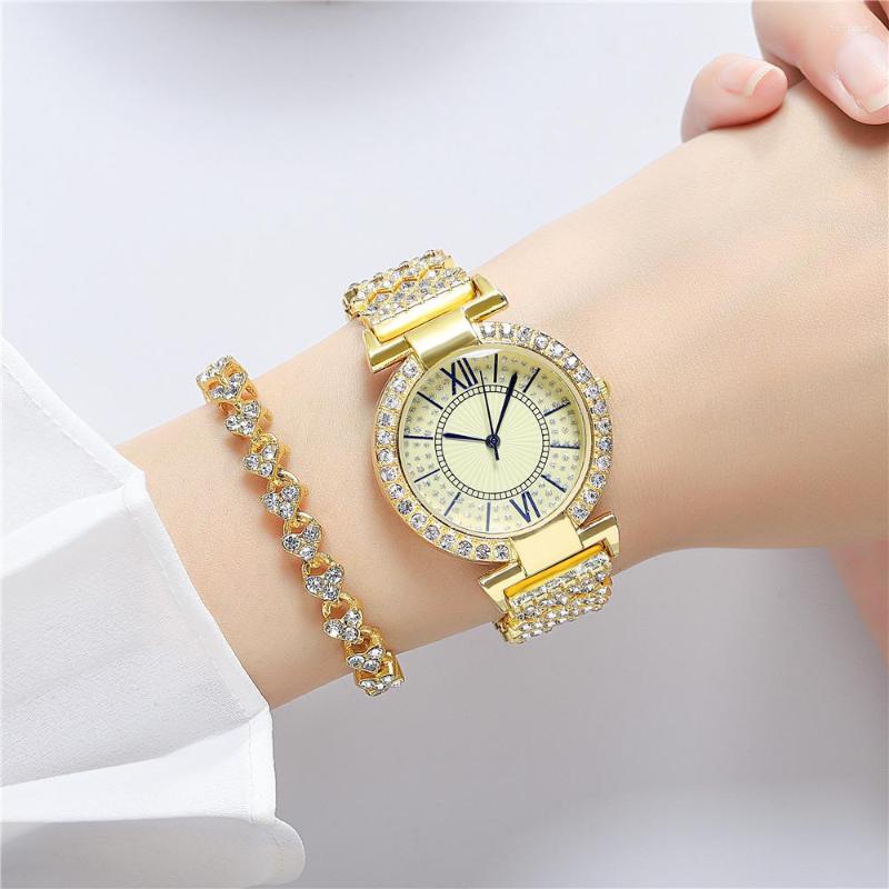 Wristwatches Women Luxury Rhinestones Bracelet Watch 2022 Fashion Casual Stainless Steel Quartz Clock Ladies Dress Wristwatch Relogio
Wristwatches Women Luxury Rhinestones Bracelet Watch 2022 Fashion Casual Stainless Steel Quartz Clock Ladies Dress Wristwatch Relogio