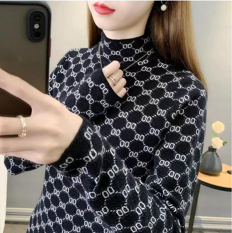 Women Sweater Designer Luxury For Pullovers Korean Fashion Punk Sport Coat Turtleneck Knitted Tops Hip Hop Joggers Sweatshirt, 02
Women Sweater Designer Luxury For Pullovers Korean Fashion Punk Sport Coat Turtleneck Knitted Tops Hip Hop Joggers Sweatshirt, 02