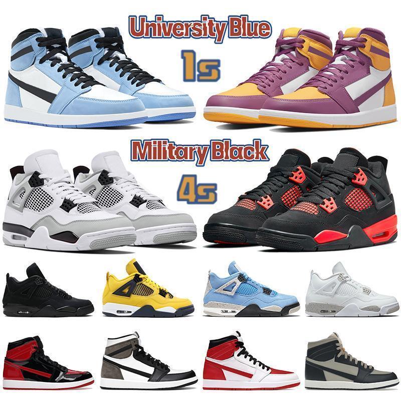 Golf shoe Newest 1 1s 4 4s boots Men Basketball shoes red thunder patent bred shimmer white oreo University blue Military Black cat Dark Mocha Tour, 32
Golf shoe Newest 1 1s 4 4s boots Men Basketball shoes red thunder patent bred shimmer white oreo University blue Military Black cat Dark Mocha Tour, 32