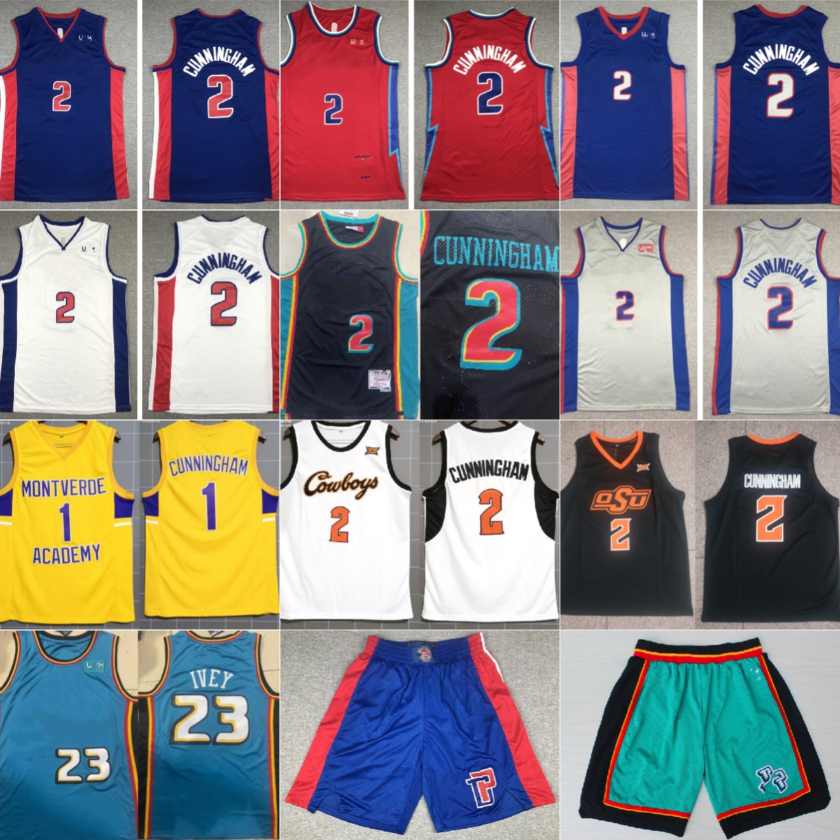 New Season Basketball 23 Jaden Ivey Jerseys Stitched Blue City 2 Cade Cunningham Jersey White Red Mitchell and Ness Black Retro, Same as picture
New Season Basketball 23 Jaden Ivey Jerseys Stitched Blue City 2 Cade Cunningham Jersey White Red Mitchell and Ness Black Retro, Same as picture