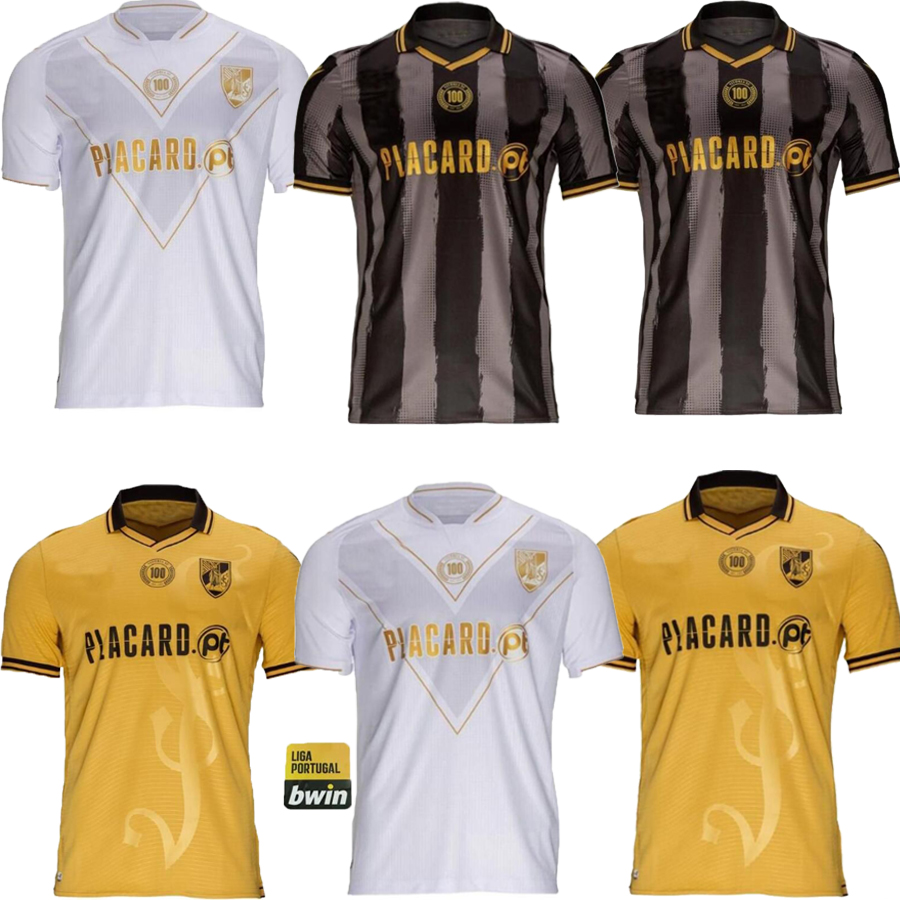 22/23 Vitoria Guimaraes SC Centenary soccer jerseys 2022 2023 third 100th Anderson Silva Andre Maga Abdul Mumin Tomas Handel Andre Almeida camiseta football shirt, White
22/23 Vitoria Guimaraes SC Centenary soccer jerseys 2022 2023 third 100th Anderson Silva Andre Maga Abdul Mumin Tomas Handel Andre Almeida camiseta football shirt, White