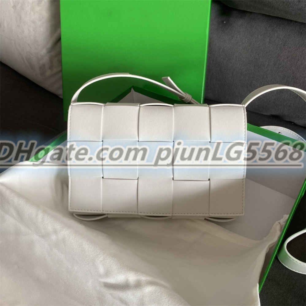 High hand woven leather shoulder bag Handbag Luxury designer multi color choice Women's handbags Shoulder woven pillow Clutch Bags Purses, White
High hand woven leather shoulder bag Handbag Luxury designer multi color choice Women's handbags Shoulder woven pillow Clutch Bags Purses, White