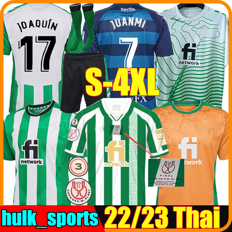 4XL 22/23 real Betis third soccer jerseys copa DEL rey FINAL away JOAQUIN B.Iglesias camiseta de futbol Juanmi ESTADIO LA CARTUJA Fekir 2023 2022 special-edition Kits, Opa del rey version+2
4XL 22/23 real Betis third soccer jerseys copa DEL rey FINAL away JOAQUIN B.Iglesias camiseta de futbol Juanmi ESTADIO LA CARTUJA Fekir 2023 2022 special-edition Kits, Opa del rey version+2