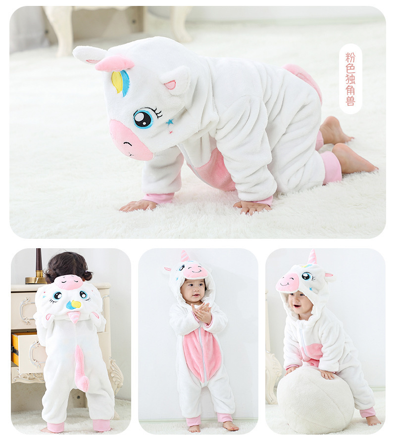 Rompers born Baby Kigurumi Boy Girls Pajamas Animal Cartoon Romper Hooded Pyjama Lion Monkey Costumes Toddler Cosplay Clothes 220919