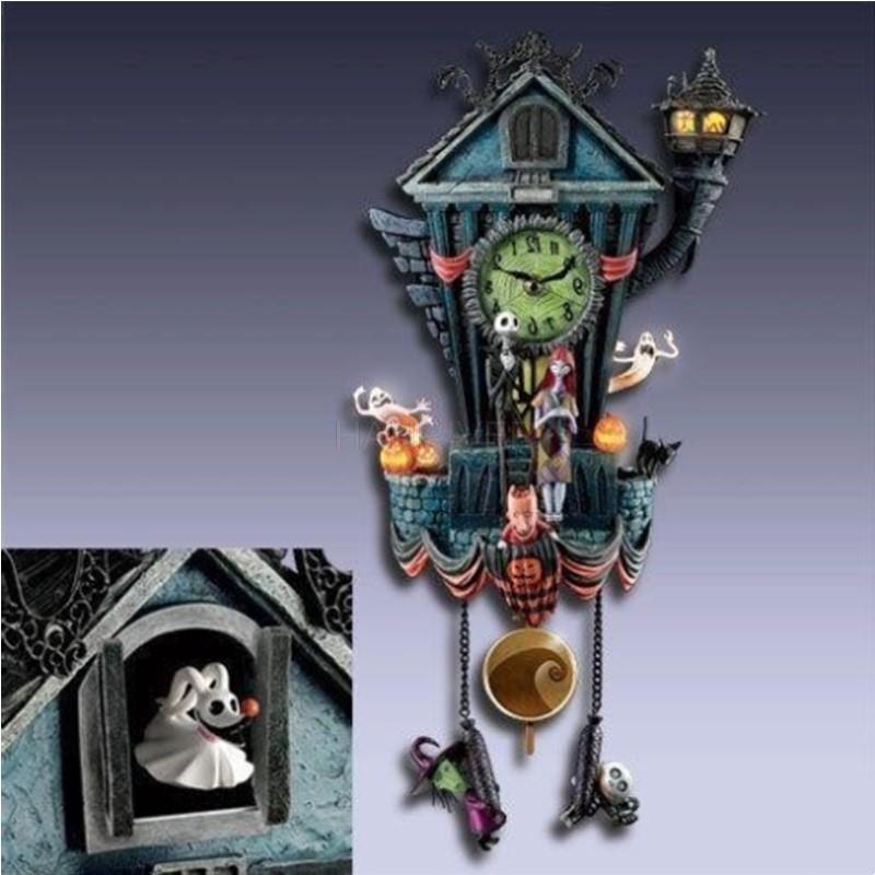 Decorative Objects Figurines Personality Jesus Staring At The Clock Pendant Garden Ornaments Fairy Resin Crafts Cross-border Ornaments 220919