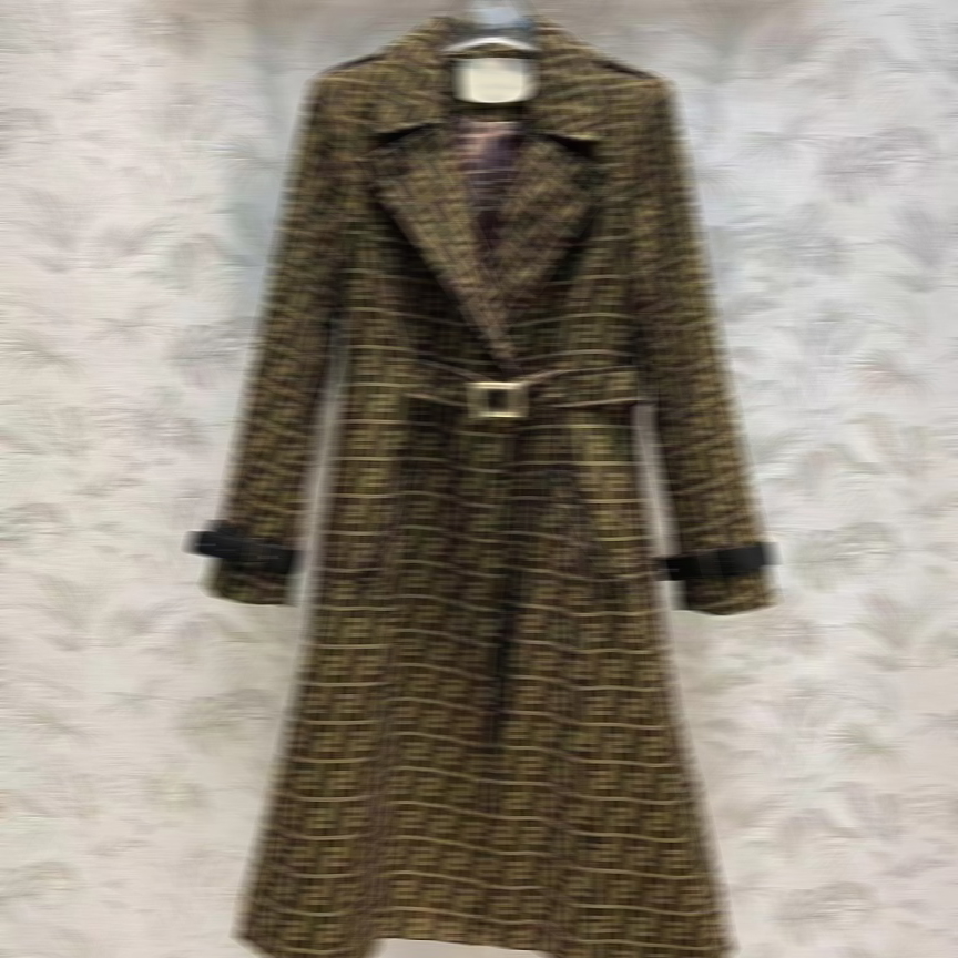 Women' Trench Coats B58 Autumn womens trench coats designer luxury Women Windbreaker body letter print jacket Loose Belt Female Casual Long Trenchs 5U19, Brown
Women' Trench Coats B58 Autumn womens trench coats designer luxury Women Windbreaker body letter print jacket Loose Belt Female Casual Long Trenchs 5U19, Brown