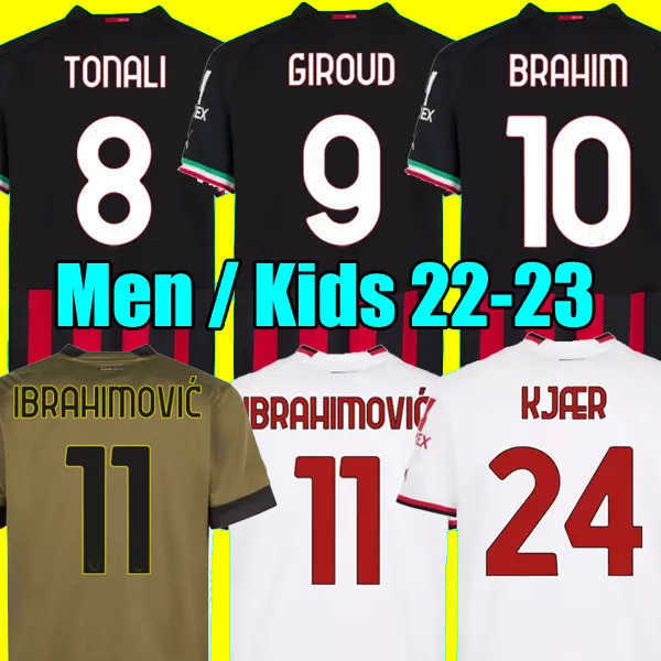 22 23 soccer jersey GIROUD TOMORI IBRAHIMOVIC KESSIE football shirt 2022 2023 TONALI BENNACER REBIC Camiseta de futbol ROMAGNOLI LEAO Ac, 2223 home +ucl
22 23 soccer jersey GIROUD TOMORI IBRAHIMOVIC KESSIE football shirt 2022 2023 TONALI BENNACER REBIC Camiseta de futbol ROMAGNOLI LEAO Ac, 2223 home +ucl